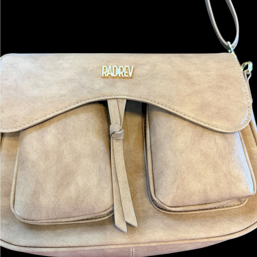 Rad Rev saddlebag Tan Crossbody/shoulder Bag - Picture 2 of 9